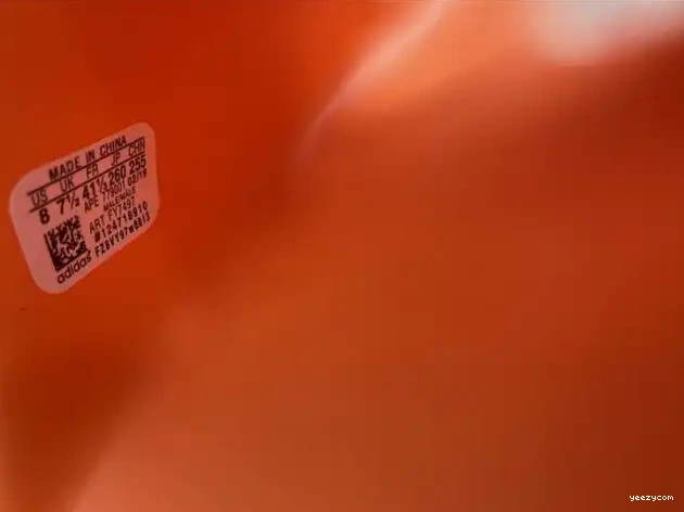 FY7497 Slide Orange Adidas Yeezy 0619